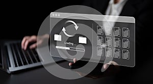 Data synchronization loading interface progress Parse