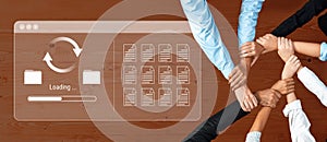 Data synchronization loading interface progress Parse