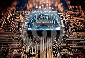 data technology cybersecurity metaverse cloud information brain circuit interface semiconductor dashboard board wireframe