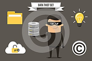 Data thief character