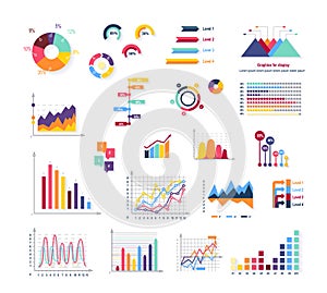 Data Tools Finance Diagramm and Graphic