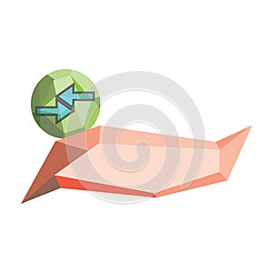 data transfer button. Vector illustration decorative design