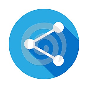 data transfer character icon with long shadow. Element of web icons. Premium quality graphic design icon. Signs and symbols