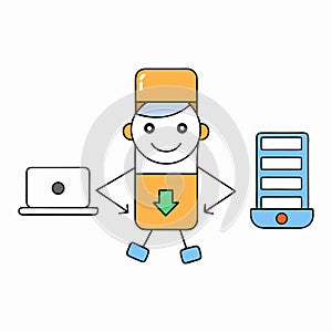 Data transfer represents the seamless movement of digital information between devices