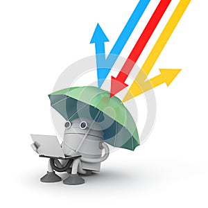 Data Under protection - metaphor