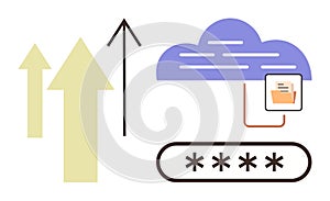 Data Upload and Security with Password Access and Cloud Storage Connections