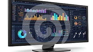 Data Visualization on Computer Screen