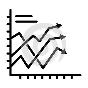 Data Visualization  Glyph Style vector icon which can easily modify or edit