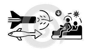 Data Visualization Laptop Graph, Business Analytics Vector, vector design Generative AI