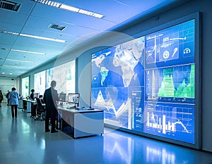 Data Visualization in a Modern Control Room global information network