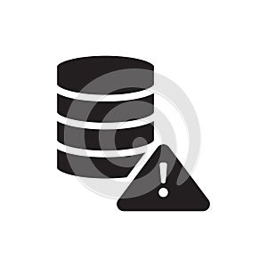 Database Alert Icon - Error Server Icon