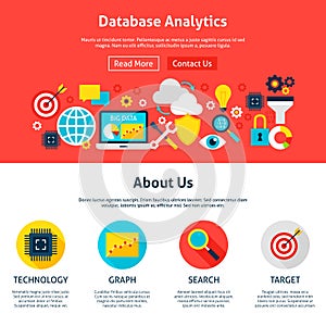 Database Analytics Website Design