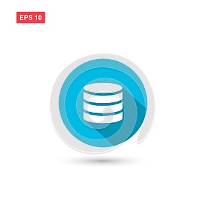 Database backup icon vector design isolated 6