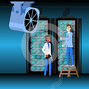 Database Center Server Room. Hardware Safe Support