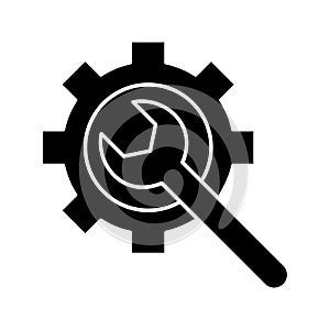 Database configuration Vector icon which can easily modify or edit