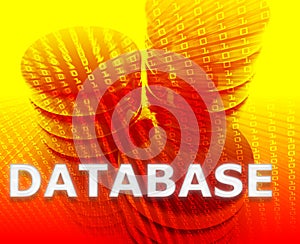 Database data storage