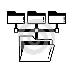 Database DatabaseVector Icon which can easily modify or edit