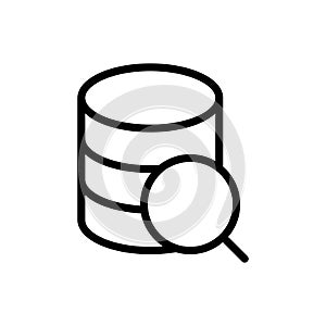Database flat icon