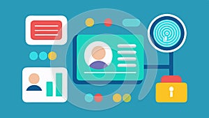 Database Interface A userfriendly graphic of a forensic database interface displaying categories for sorting