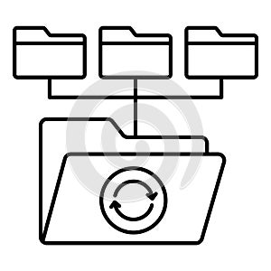 Database, network folders, shared directory, shared documents,