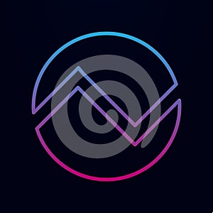 Database nolan icon. Simple thin line, outline vector of online and web icons for ui and ux, website or mobile application