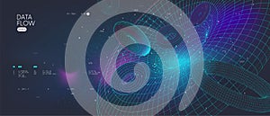 Database organization visualization analytics and statistics of digital information, innovative processing and analysis of big