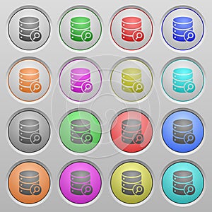 Database search plastic sunk buttons