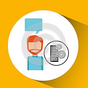 Database setting character bubble speech