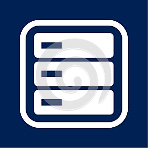 Database sign icon, Database Icon