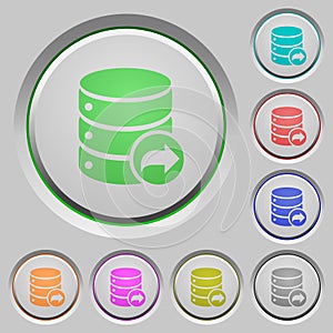 Database transaction commit push buttons