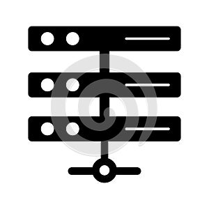 Database Vector icon which can easily modify or edit