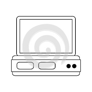 Databse server technology in black and white