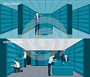 Datacenter Banner Set