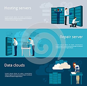 Datacenter Banner Set