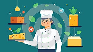 A datadriven approach allowed a chef to create a recipe for a plantbased cheese alternative that closely replicated the photo
