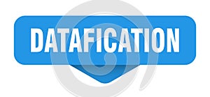 datafication sticker. datafication sign on transparent background