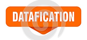 datafication sticker. datafication sign on transparent background