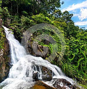 Datanla Waterfalls in Da Lat, Vietnam