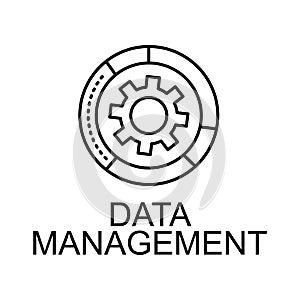 date management line icon. Element of seo and web optimization icon with name for mobile concept and web apps. Thin line date