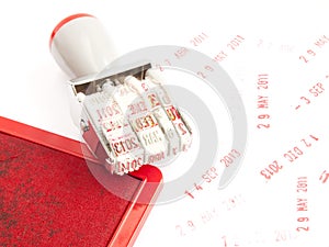 Date months years stamper