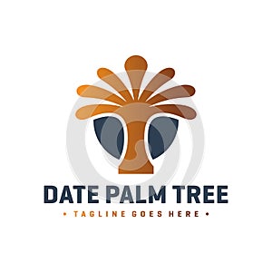 Date palm logo design