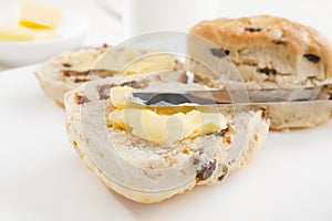 Date Scones and Butter