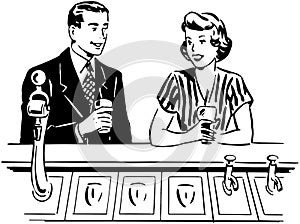 A Date At The Soda Fountain photo