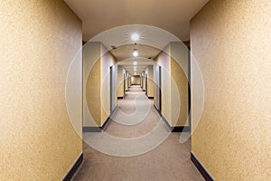 Dated hallway