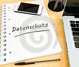 Datenschutz