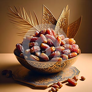 Dates arabic medjool Saudi Arabia ai generator