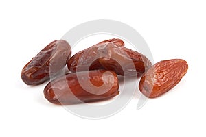 Dates isolated on white