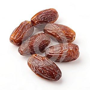 Dates isolated on white background
