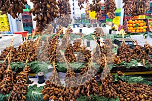 Dates Market in Tunis, Tunisia