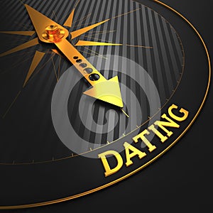 Dating - Golden Compass Needle.